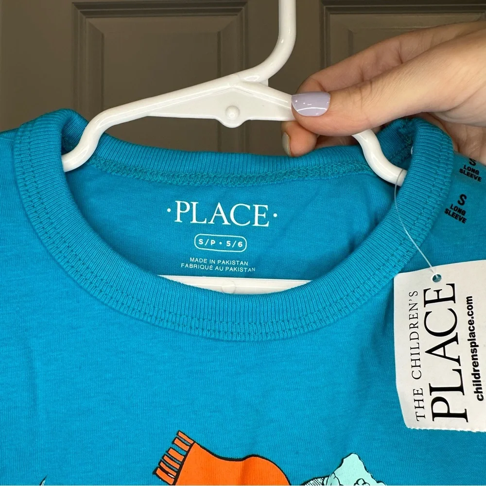 The Children’s Place Dino Long Sleeve Size‎ 5/6 NWT